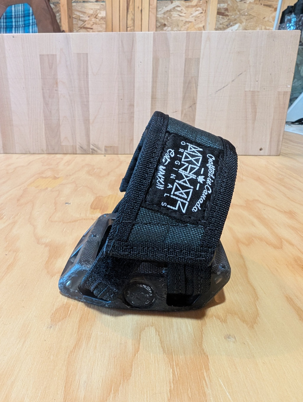 Smoke Grey Cordura Fixed Gear Pedal Straps