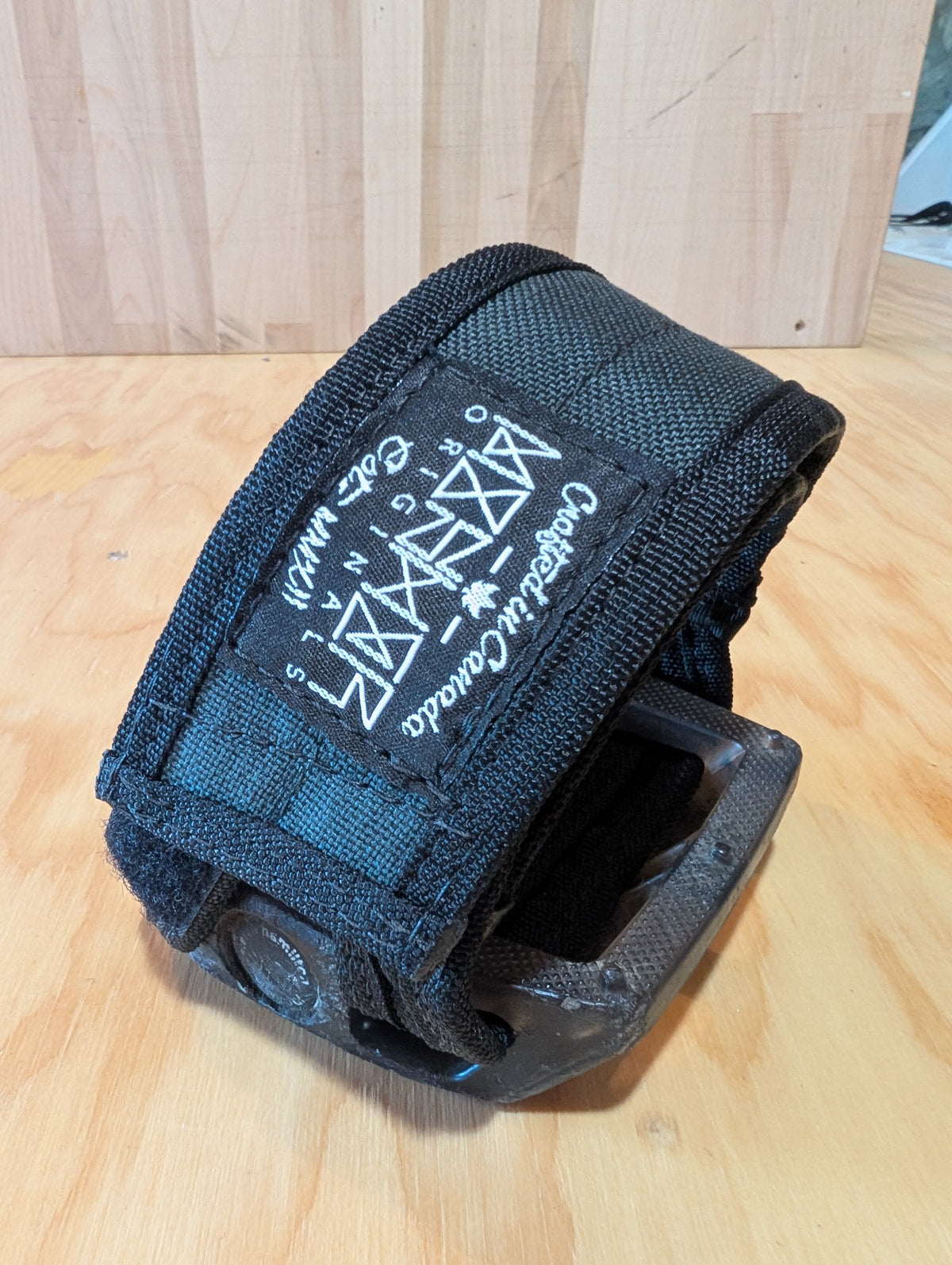 Smoke Grey Cordura Fixed Gear Pedal Straps